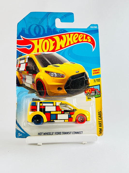 HOT WHEELS FORD TRANSIT CONNECT - 1C - Its Fun- Hot wheels - matchbox - diecast