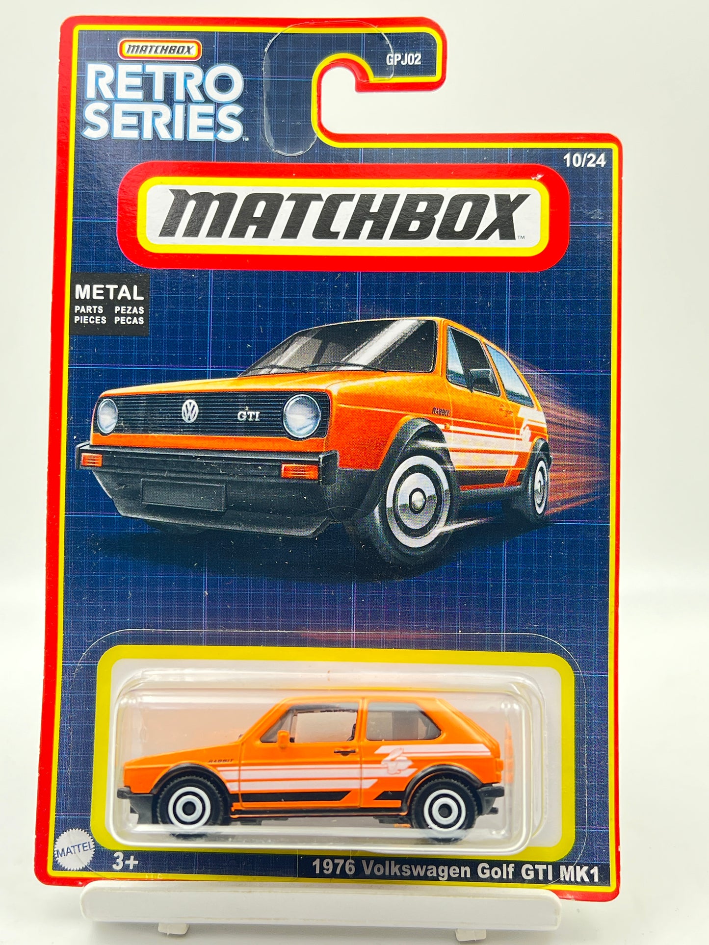 MATCHBOX - 1976 VOLKSWAGEN GOLF GTI MK1 - RETRO SERIES - ZX3
