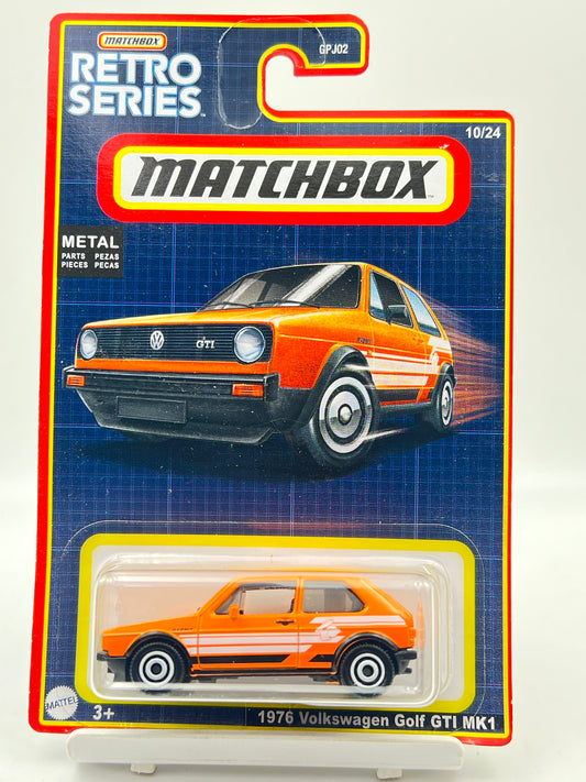 MATCHBOX - 1976 VOLKSWAGEN GOLF GTI MK1 - RETRO SERIES - ZX3