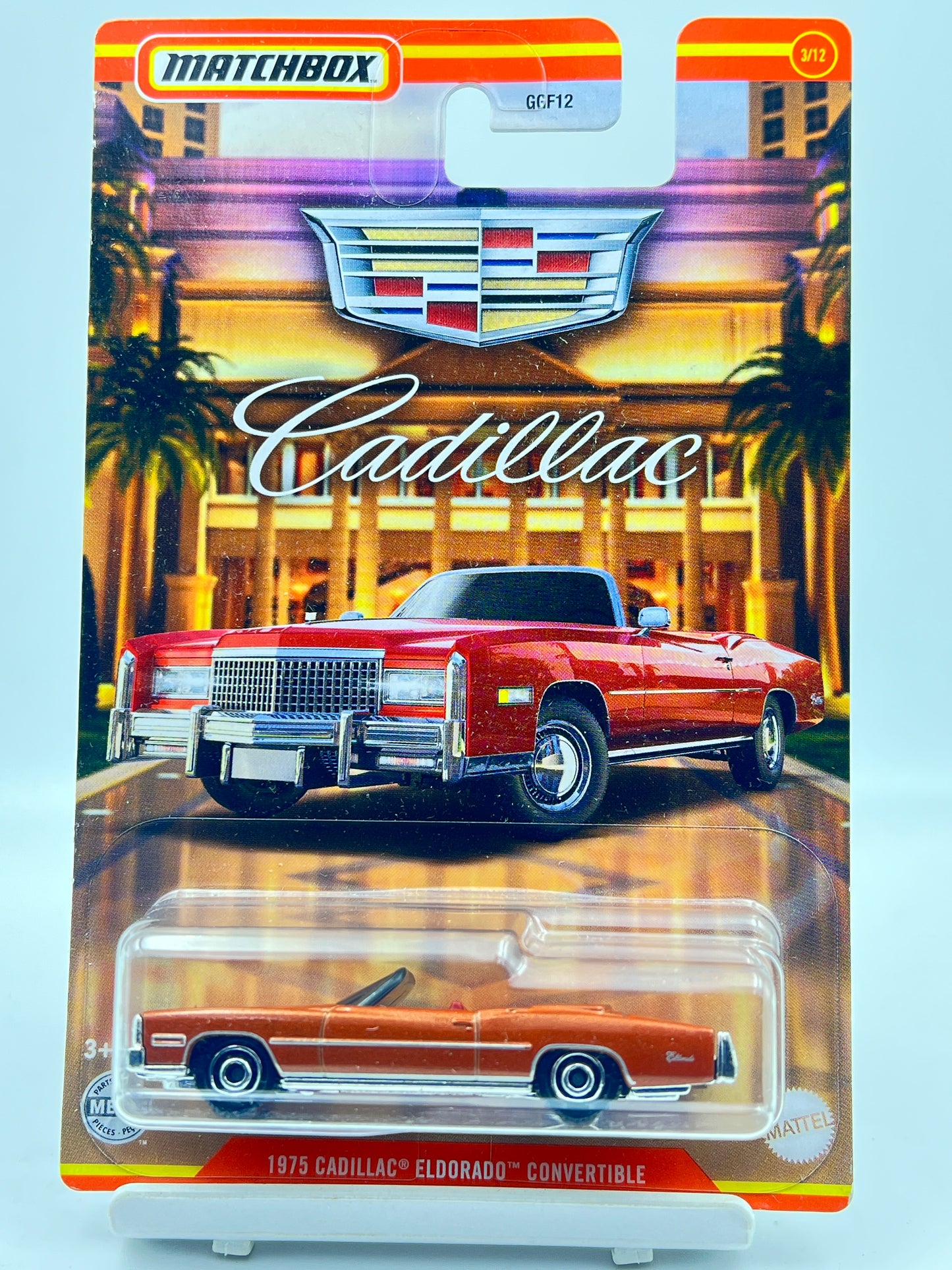 MATCHBOX - 1975 CADILLAC ELDORADO CONVERTIBLE - ZX3