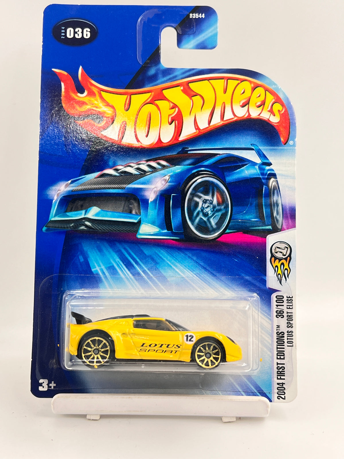 IMPORTED - HOT WHEELS -  LOTUS SPORT ELISE - YELLOW - 1C