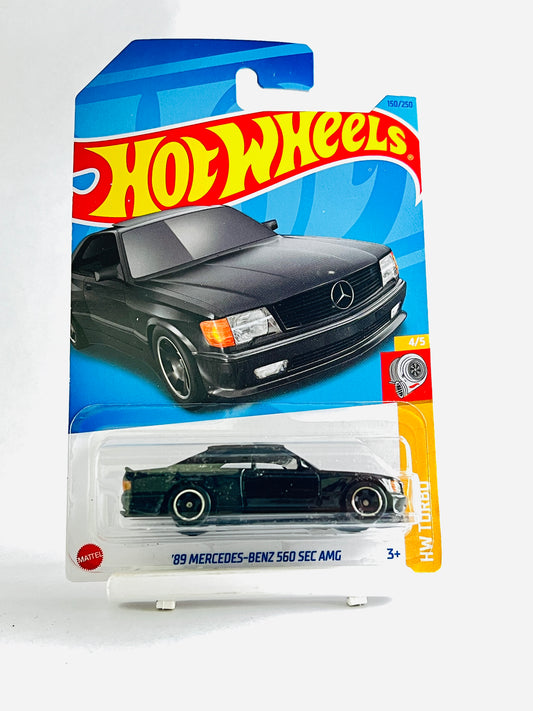 89 MERCEDES BENZ 560 SEC AMG - 2B - Its Fun- Hot wheels - matchbox - diecast