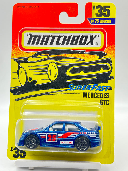 MATCHBOX - SUPERFAST -  MERCEDES GTC - ZX3