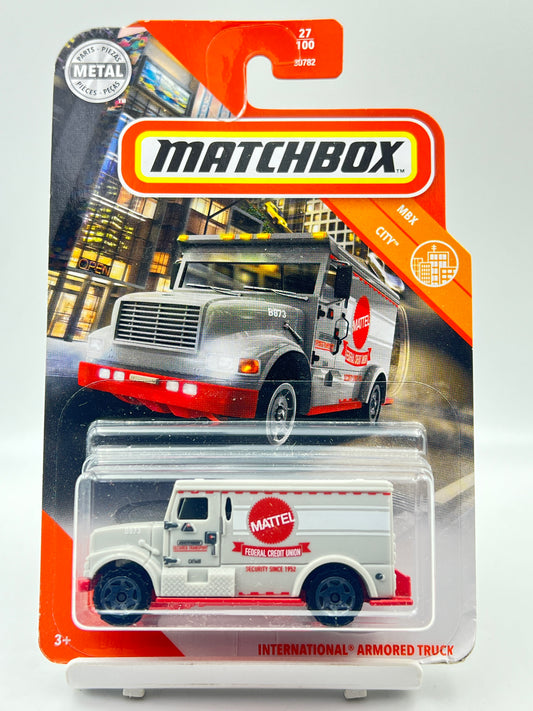 MATCHBOX - INTERNATIONAL ARMORED TRUCK - ZX3