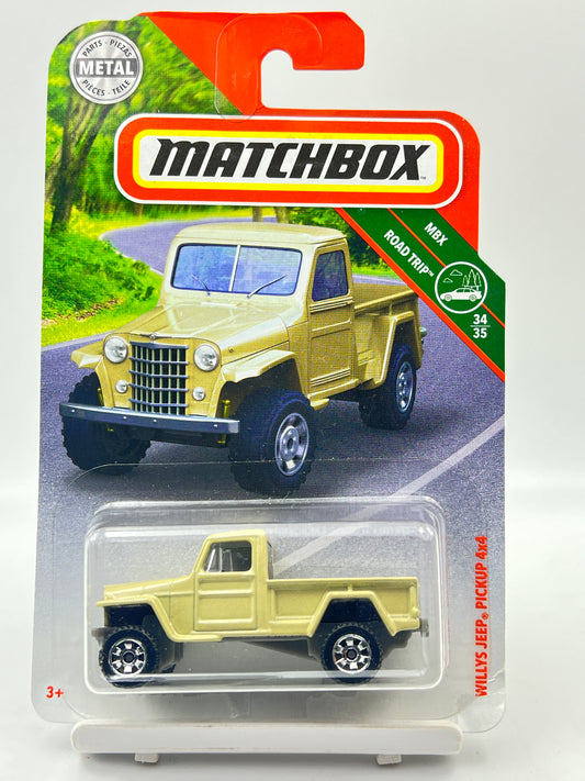 MATCHBOX - WILLYS JEEP PICKUP 4X4 - ZX3