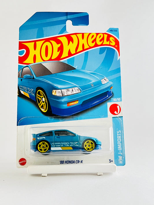 88 HONDA CR-X - BLUE - 1D - Its Fun- Hot wheels - matchbox - diecast