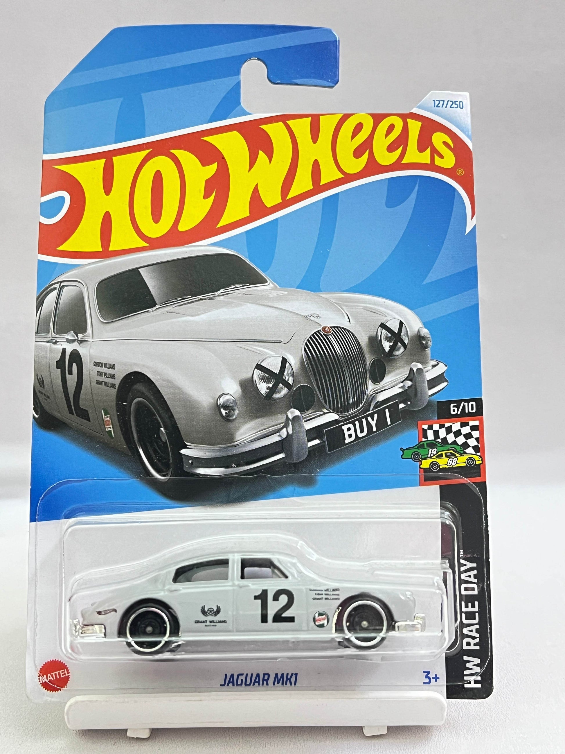 HOT WHEELS - JAGUAR MK1 - GREY - 1C - Its Fun