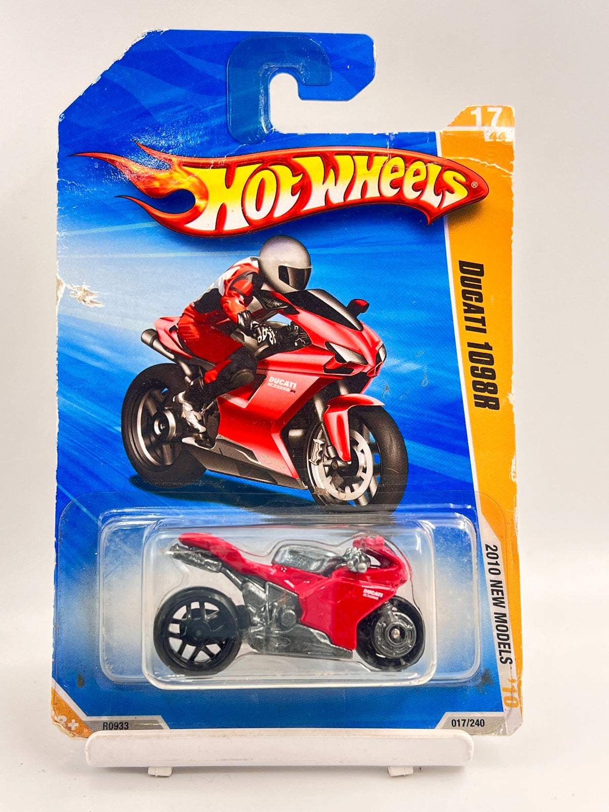 ( CARD AS IN PIC ) - IMPORTED - HOT WHEELS -  DUCATI 1098R - 1B