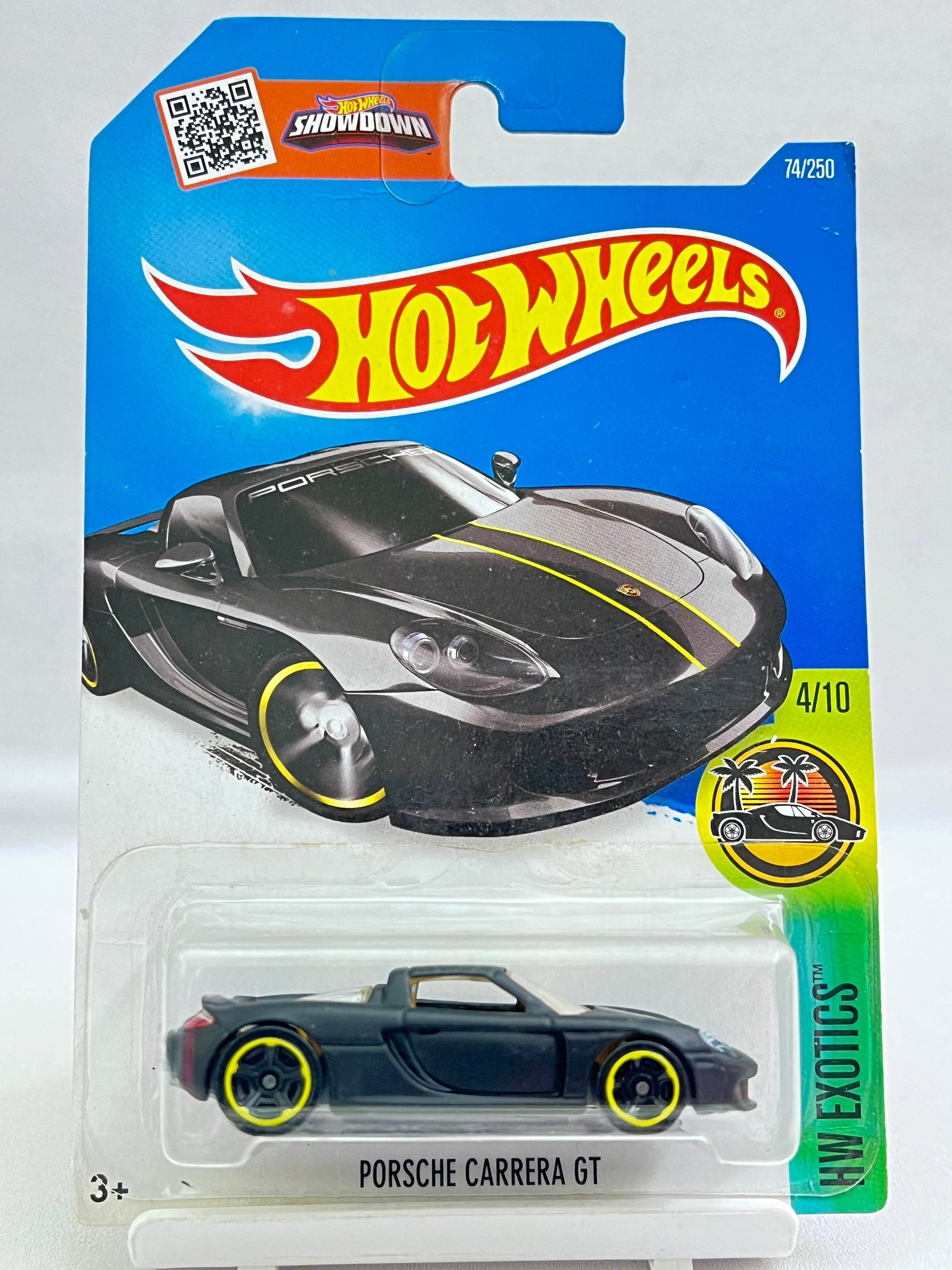 HOT WHEELS - PORSCHE CARRERA GT - MATTE BLACK - 6E - Its Fun