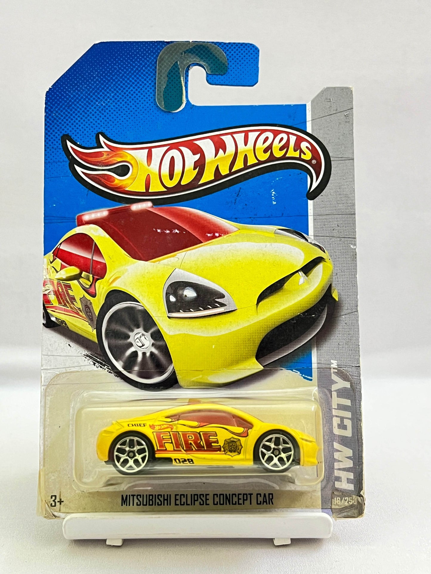 HOT WHEELS - CARD NOT GREAT - MITSUBISHI ECLIPSE CONCEPT CAR - 7B - Its Fun