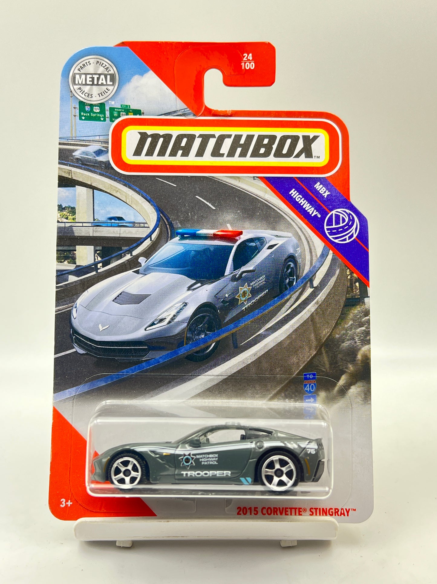 MATCHBOX - 2015 CORVETTE STINGRAY - 1B