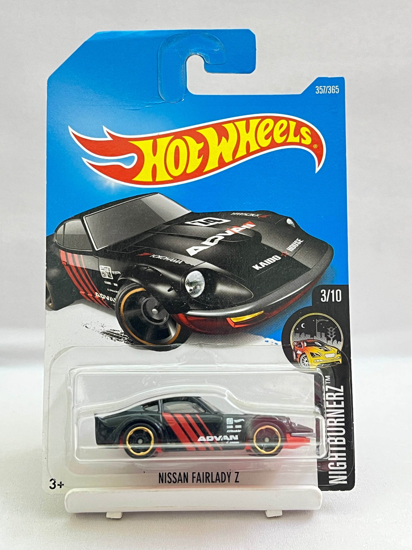 HOT WHEELS - NISSAN FAIRLADY Z - ADVAN - 2A (MILD CREASE) - Its Fun