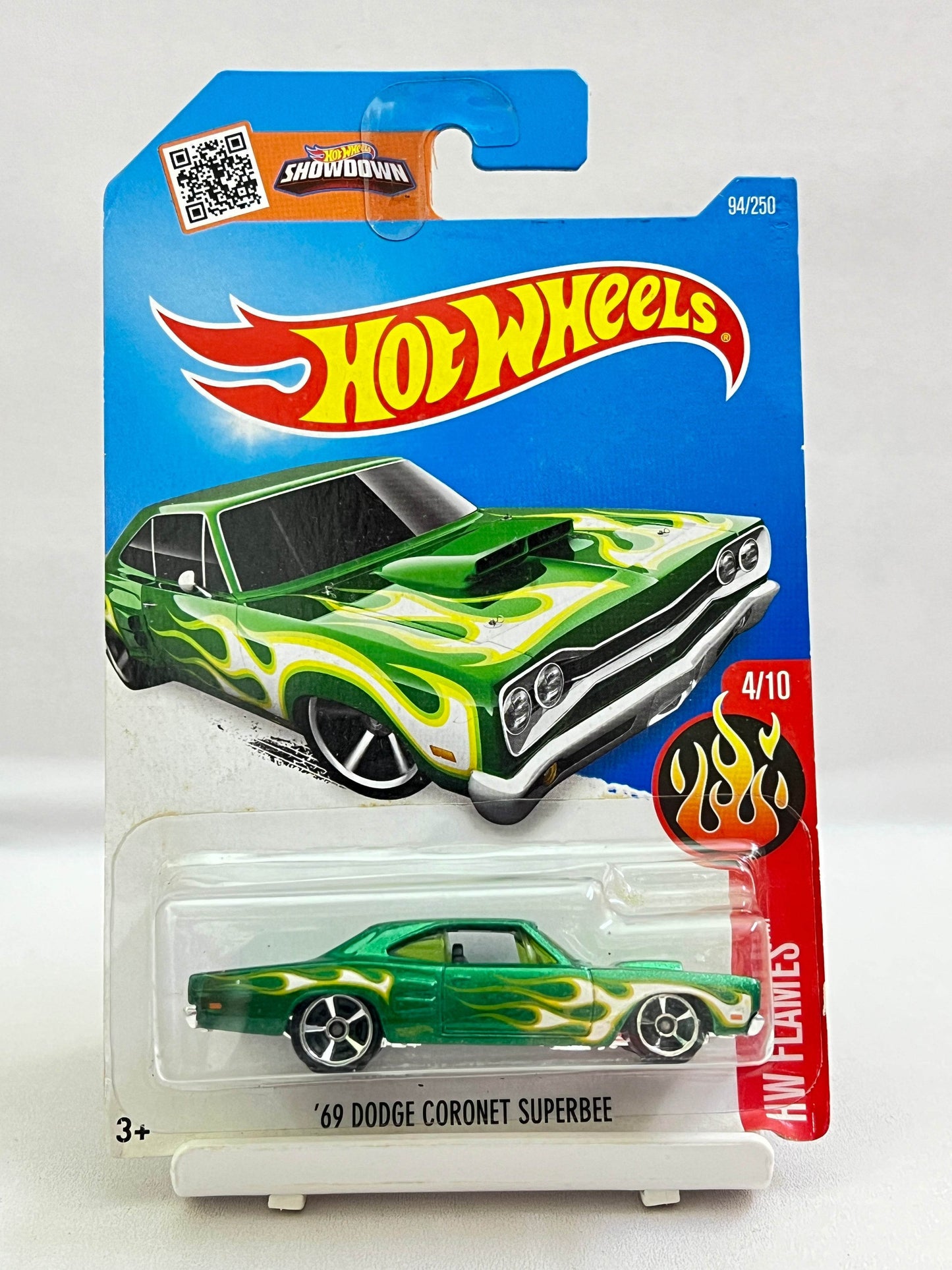 HOT WHEELS - 69 DODGE CORONET SUPERBEE - GREEN - 1B - Its Fun