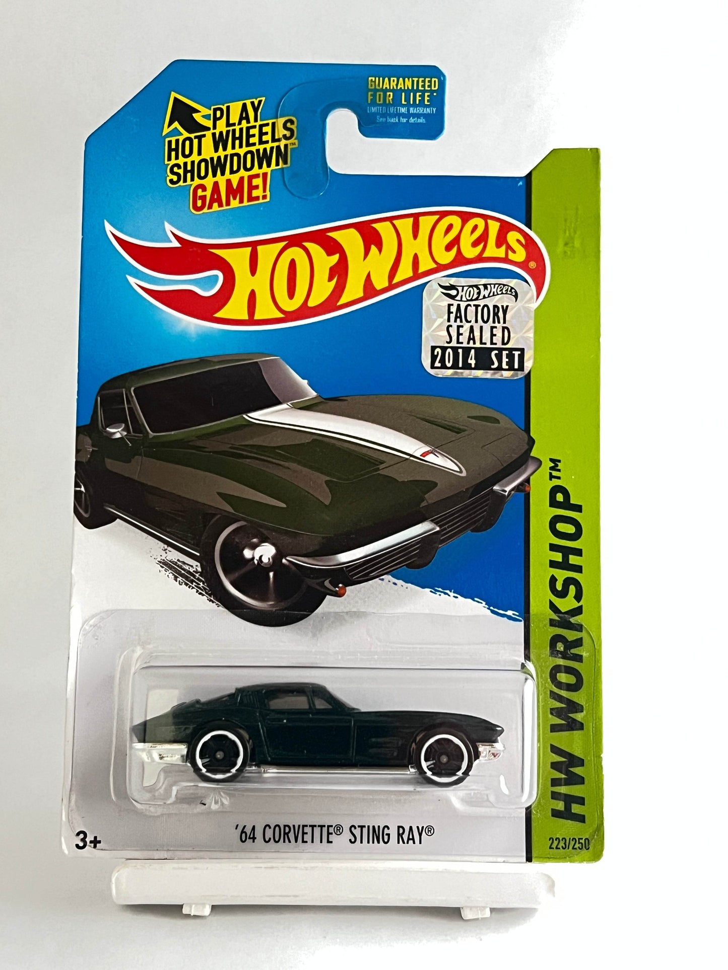 FACTORY SEALED - 64 CORVETTE STING RAY (GLITTERING GREEN) - 1C - Its Fun