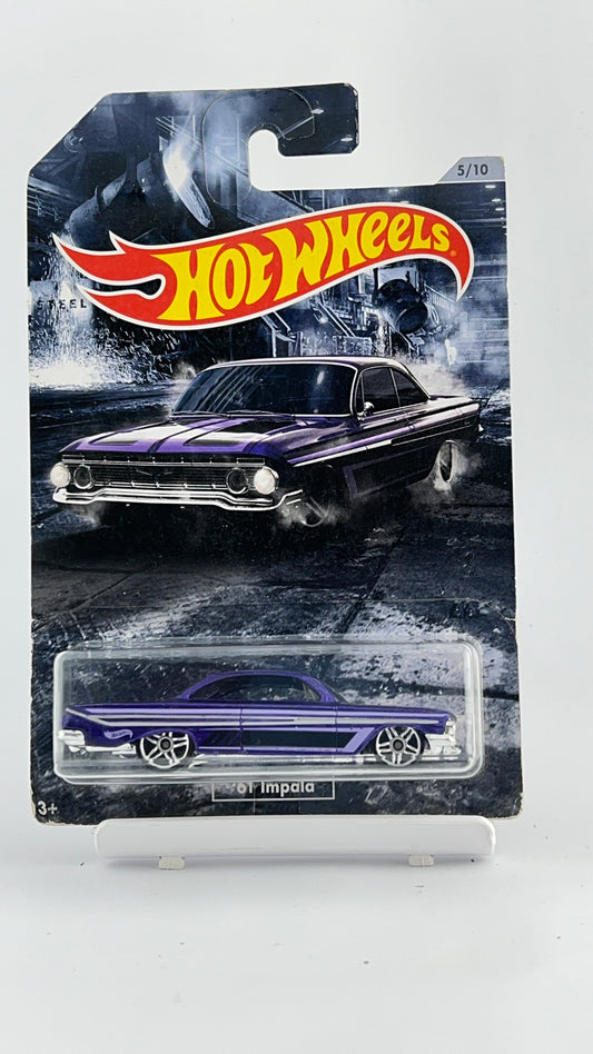 61 IMPALA CARD ART - Its Fun- Hot wheels - matchbox - diecast