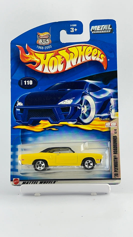 70 PLYMOUTH ROADRUNNER - Its Fun- Hot wheels - matchbox - diecast
