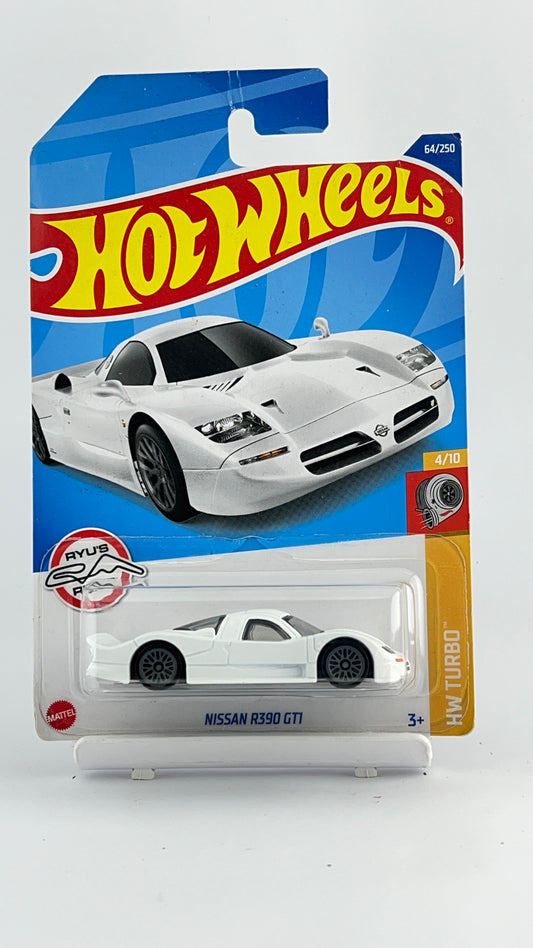 NISSAN R390 GTI - WHITE - Its Fun- Hot wheels - matchbox - diecast