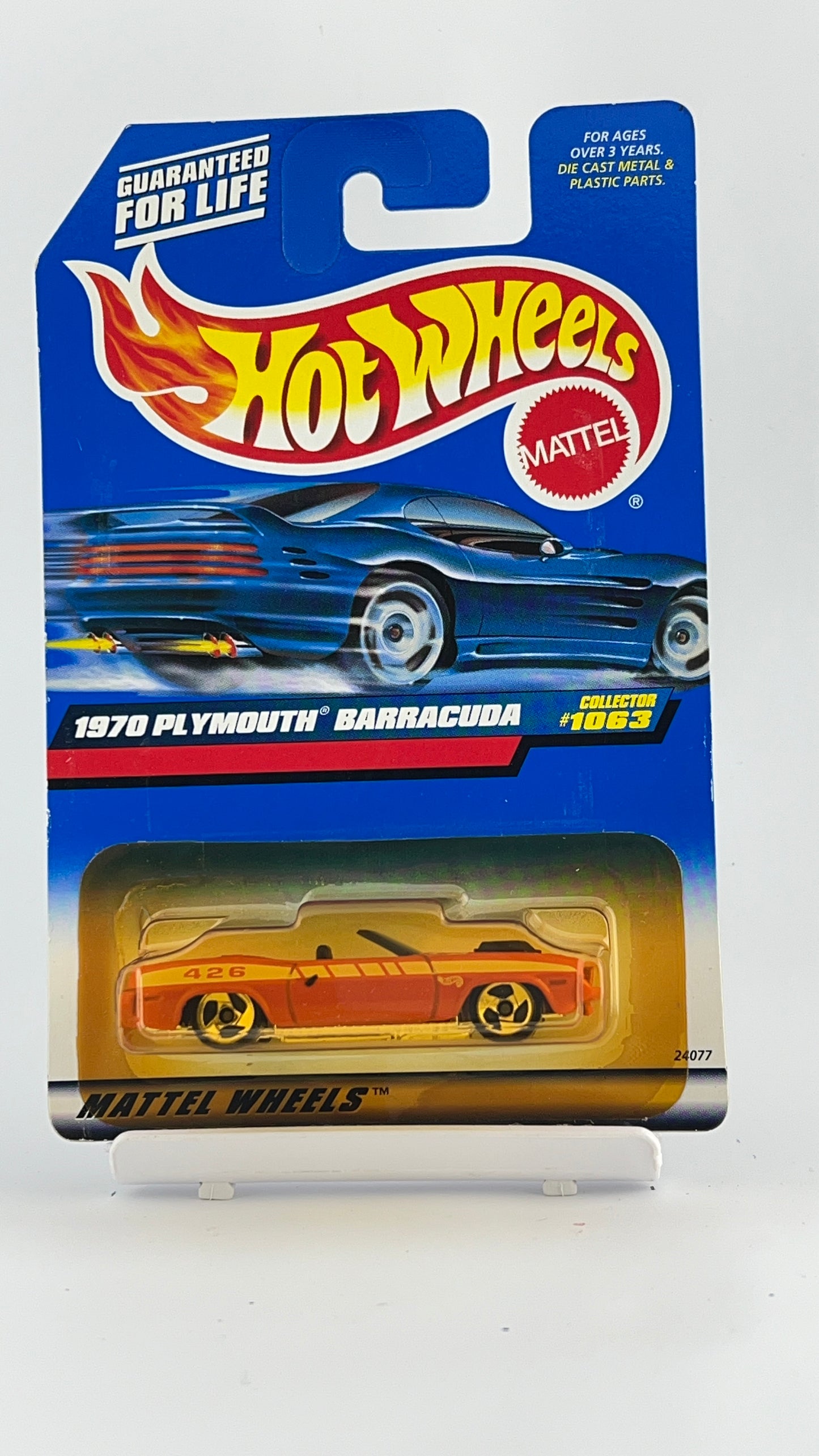 1970 PLYMOUTH BARACUDDA - OLD CARD