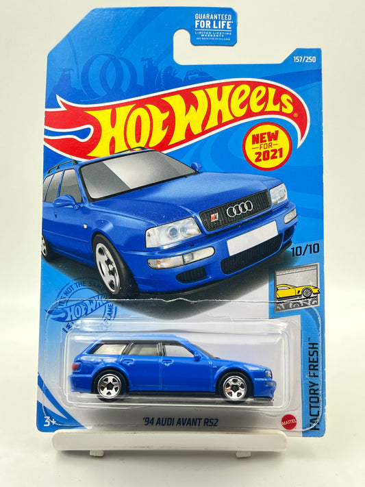 HOT WHEELS - 94 AUDI AVANT RS2 - BLUE - 2E