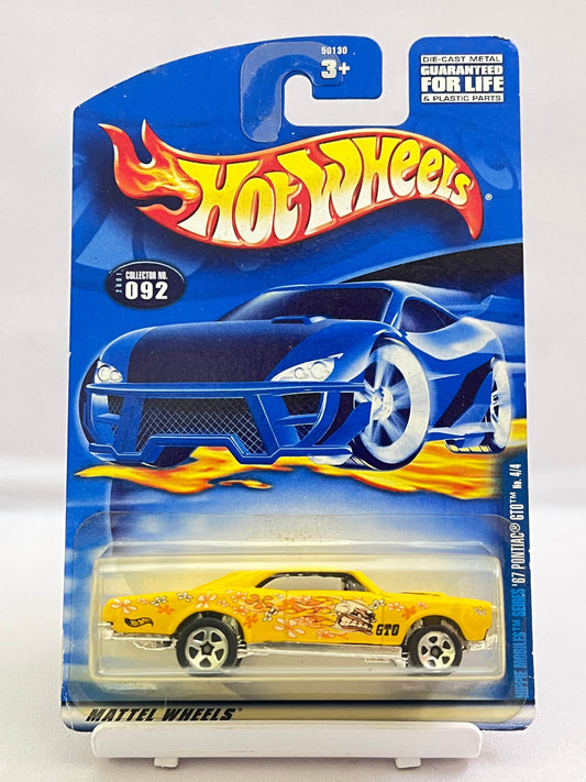 HOT WHEELS - HIPPE MOBILES SERIES - 67 PONTIAC GTO - 3B - Its Fun