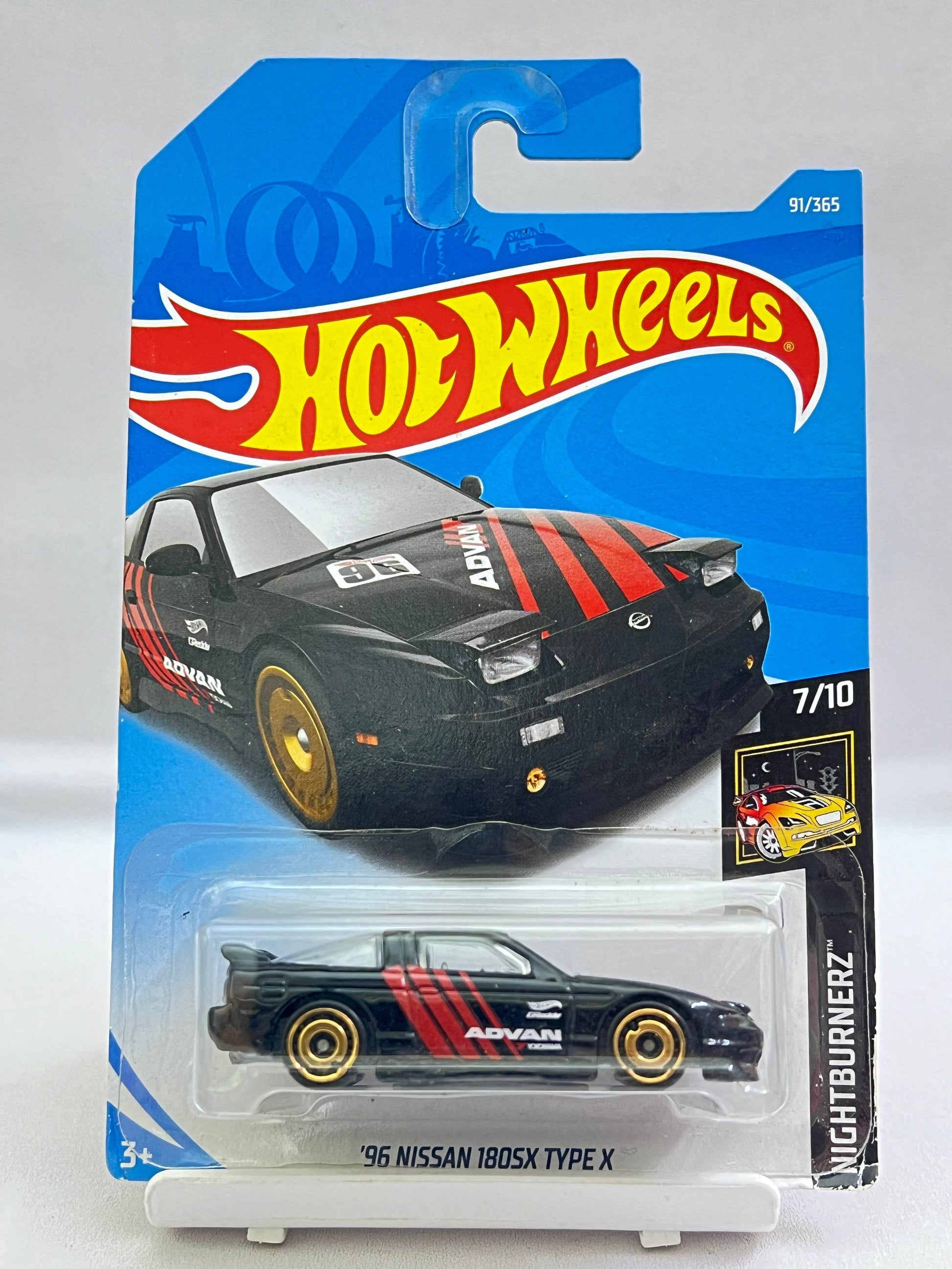 HOT WHEELS - 96 NISSAN 180SX TYPE X - ADVAN - 3A - Its Fun