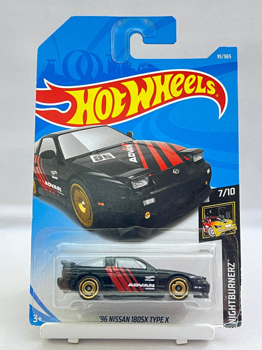 HOT WHEELS - 96 NISSAN 180SX TYPE X - ADVAN - 3A - Its Fun