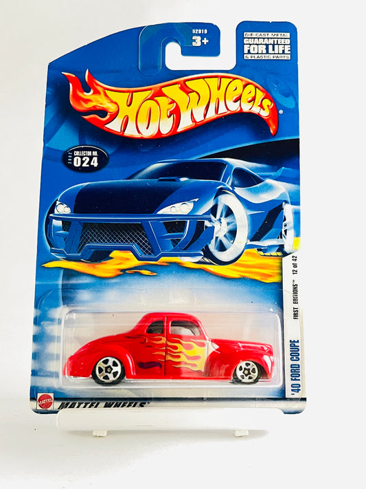 40 FORD COUPE - 4A - Its Fun- Hot wheels - matchbox - diecast