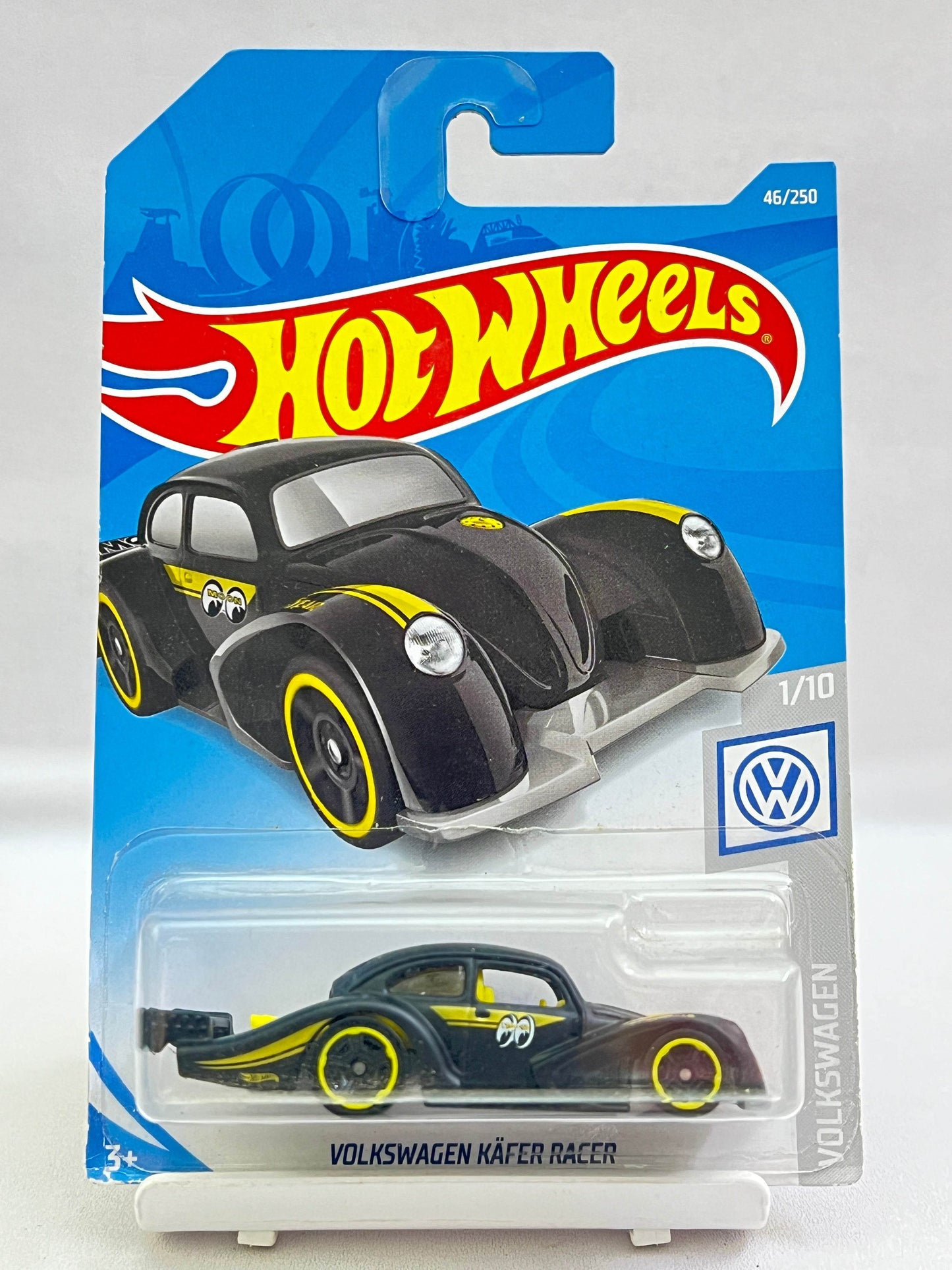 HOT WHEELS - VOLKSWAGEN KAFER RACER - MOON EYES -BLACK - 3C - Its Fun
