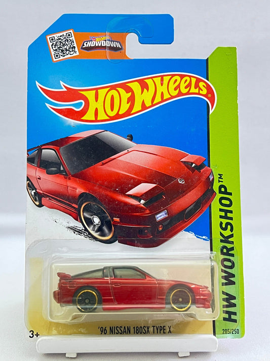 HOT WHEELS - 96 NISSAN 180SX TYPE X - RED - 3C - Its Fun