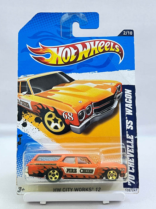 HOT WHEELS - 70 CHEVELLE SS WAGON - 6D - Its Fun