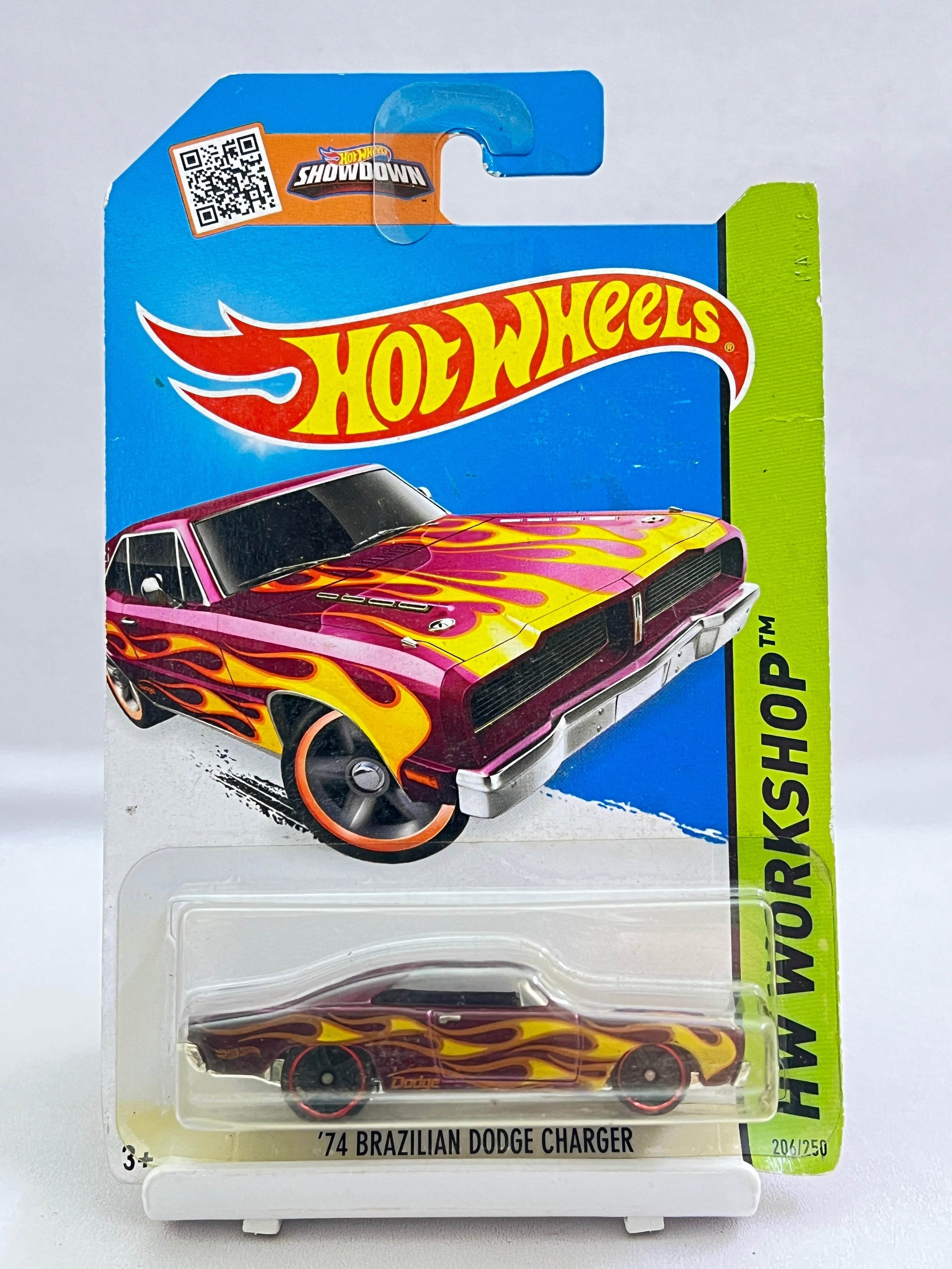 BLISTER DAMAGED - 74 BRAZILIAN DODGE CHARGER - 6D - Its Fun
