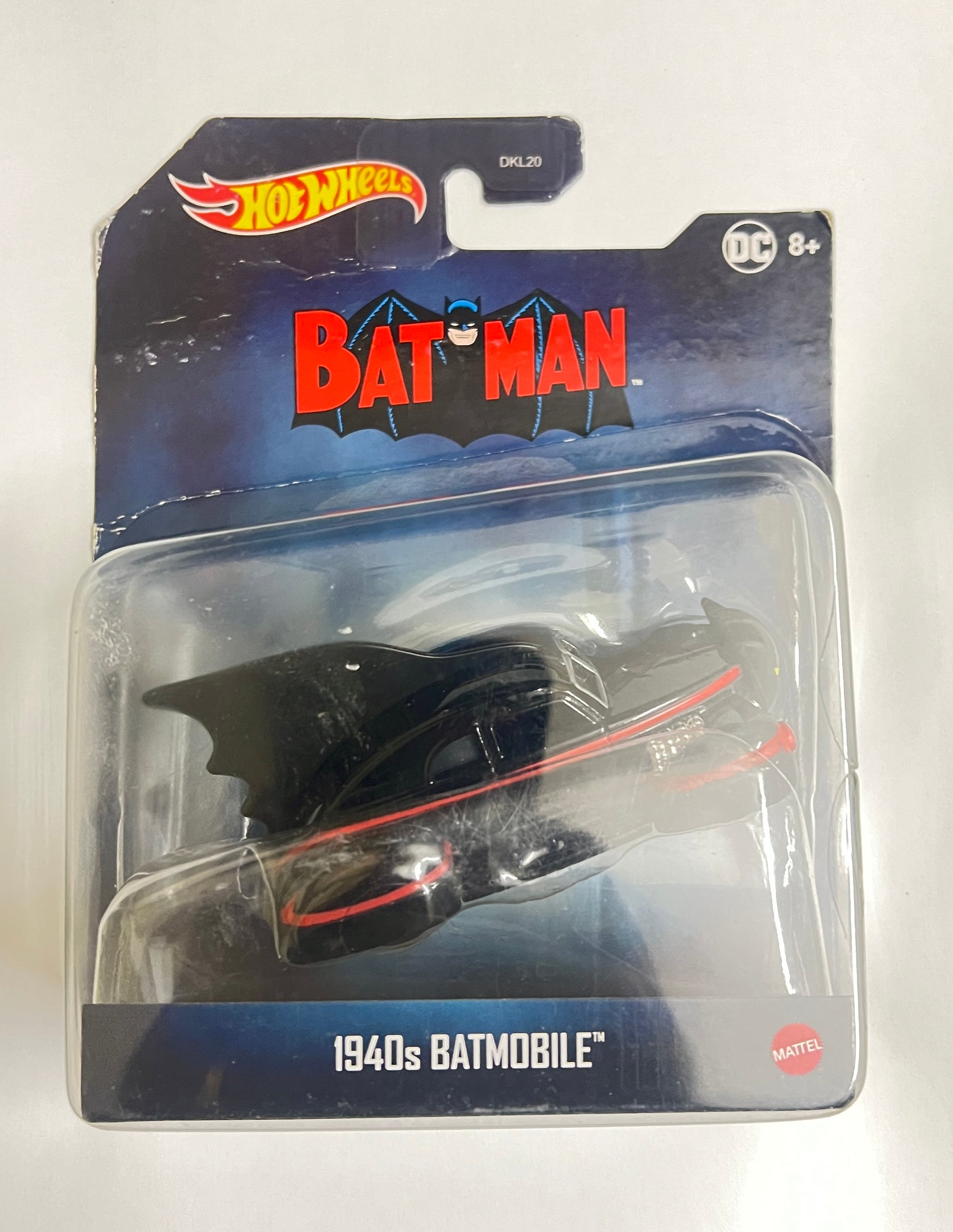 1:50 RATIO - BLISTER CRACK - 1940S BATMOBILE - Its Fun- Hot wheels - matchbox - diecast