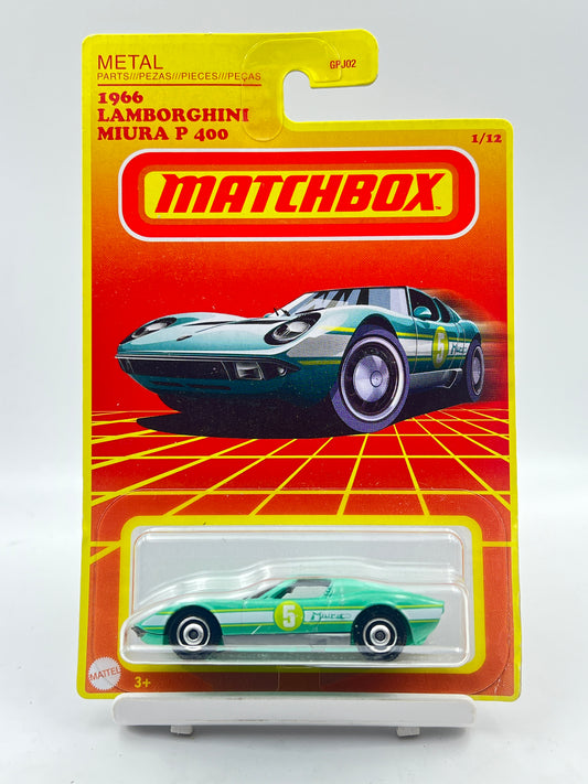 MATCHBOX - 1966 LAMBORGHINI MIURA P 400 - ZX3