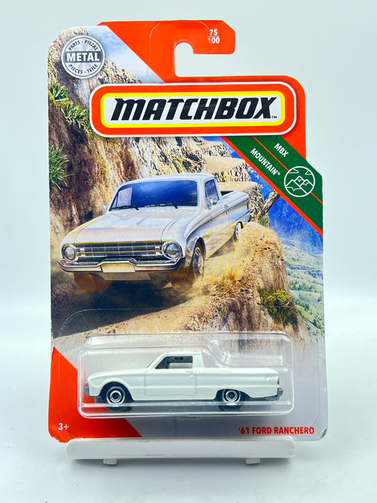 MATCHBOX - 61 FORD RANCHERO - WHITE - ZX3