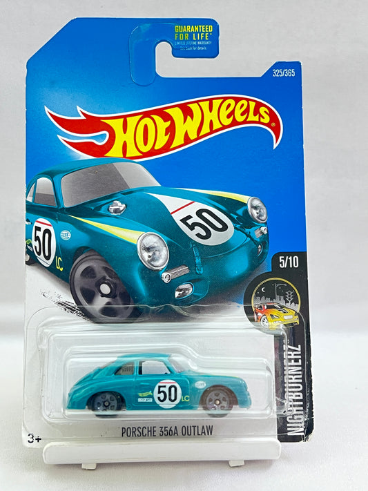 BLISTER DAMAGED - HOT WHEELS - PORSCHE 356A OUTLAW - 7B