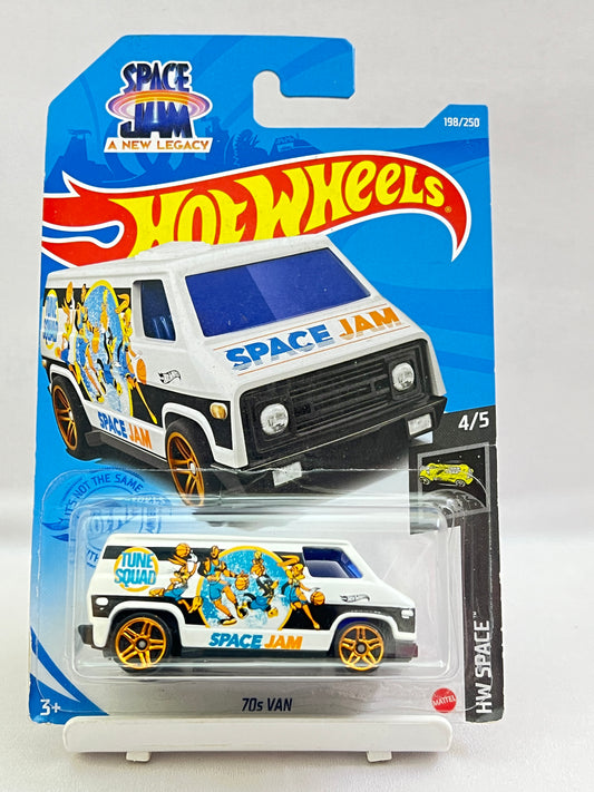 HOT WHEELS - SPACE JAM - 70S VAN - 7A