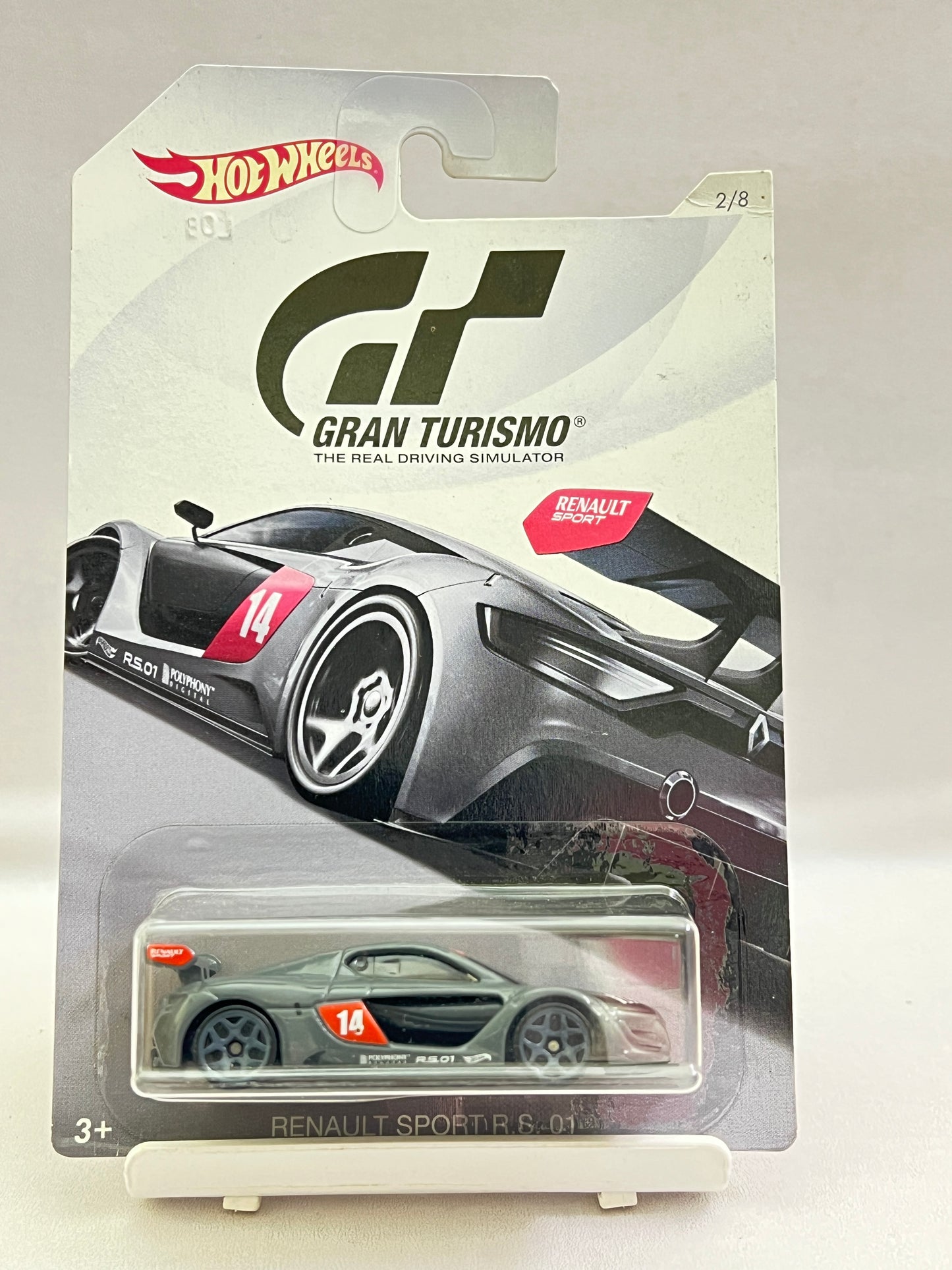 FADED CARD - HOT WHEELS - RENAULT SPORT R.S.01 - 6E