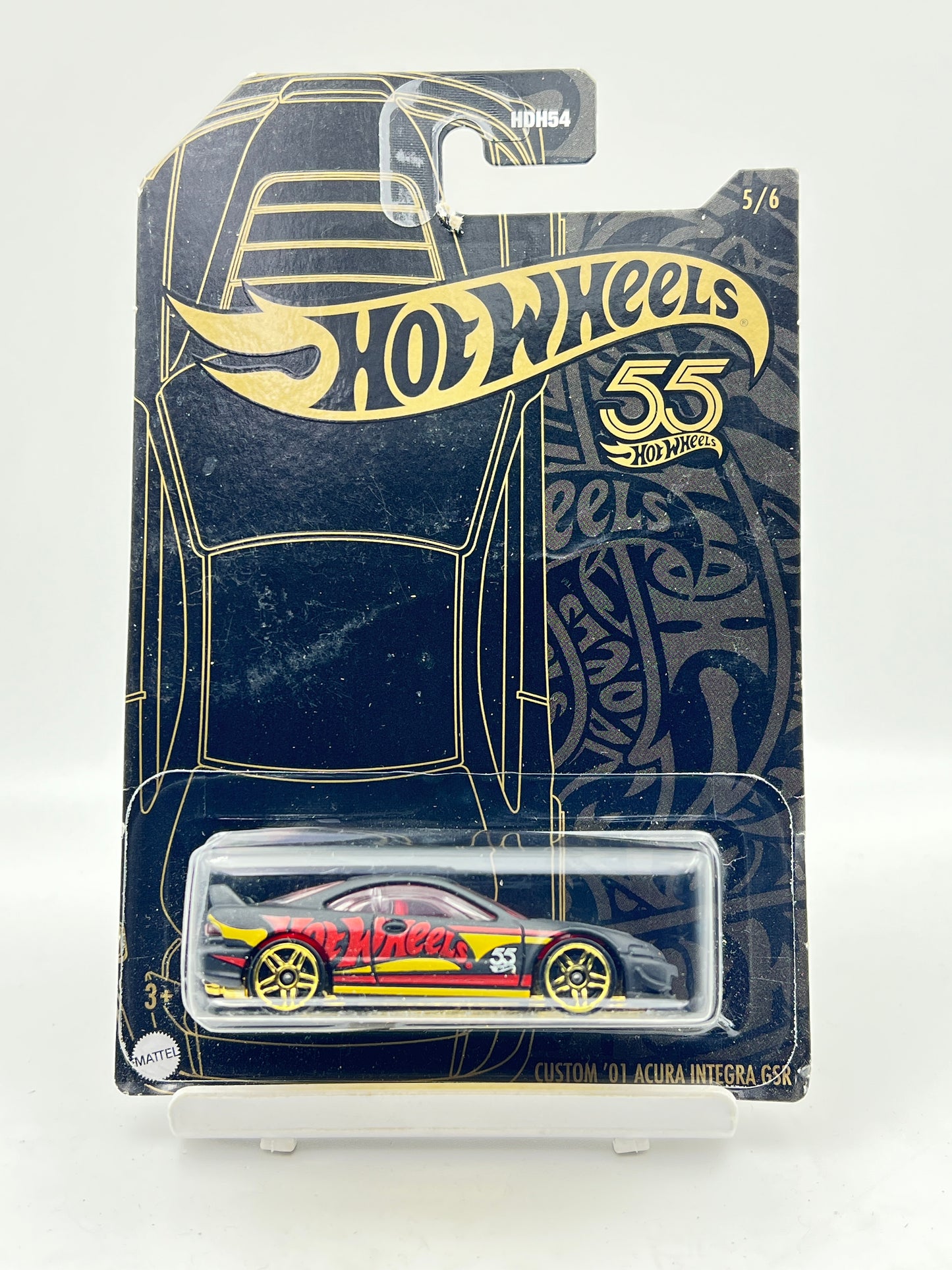 MILD CARD DAMAGE - HOT WHEELS - CUSTOM 01 ACURA INTEGRA - 4F