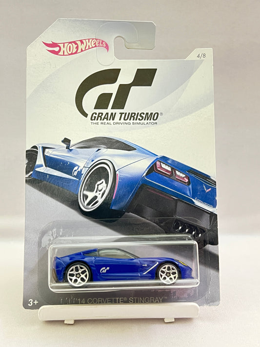 FADED CARD - HOT WHEELS - 14 CORVETTE STINGRAY - 6E