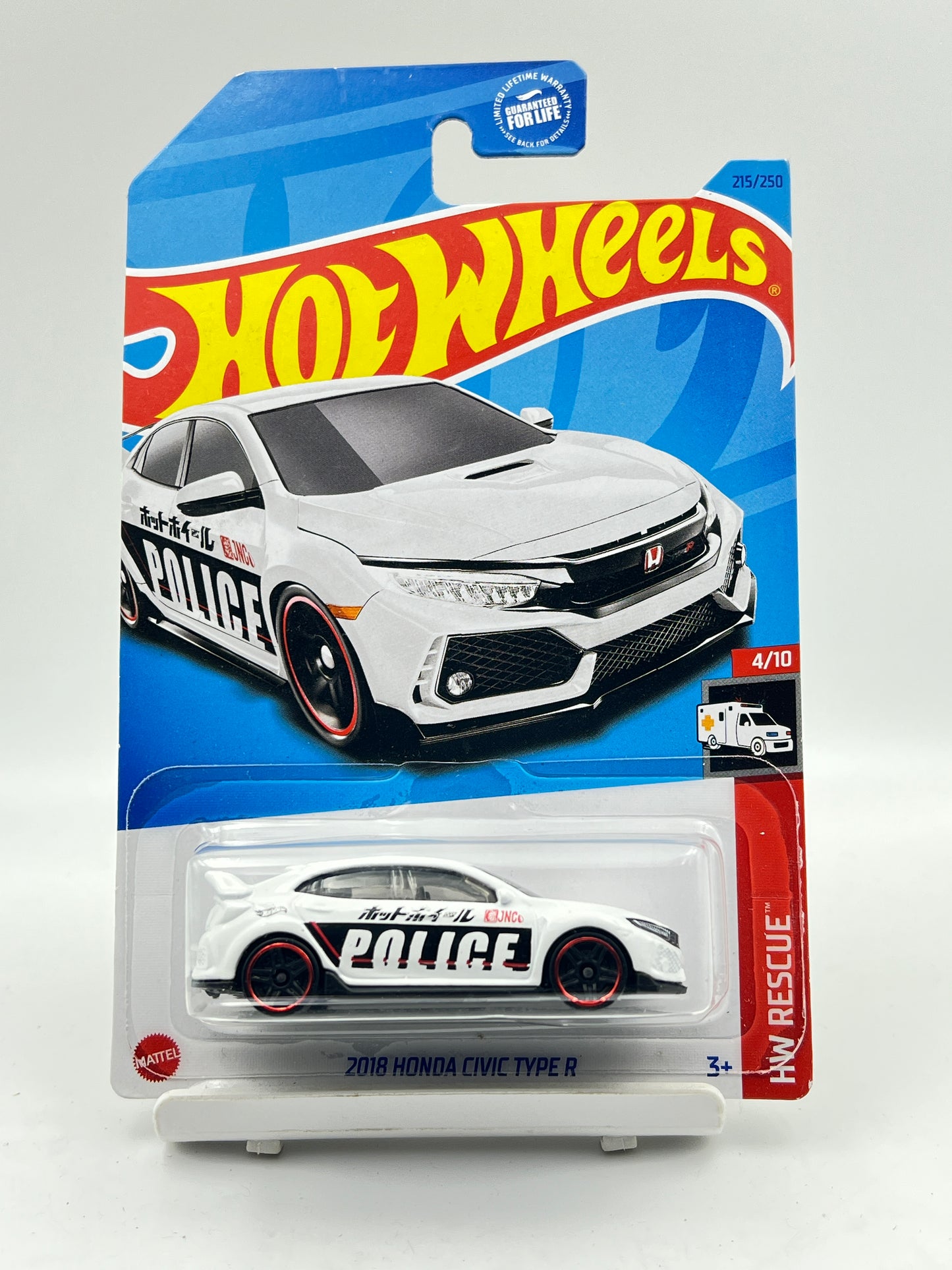 HOT WHEELS - 2018 HONDA CIVIC TYPE R - 2G