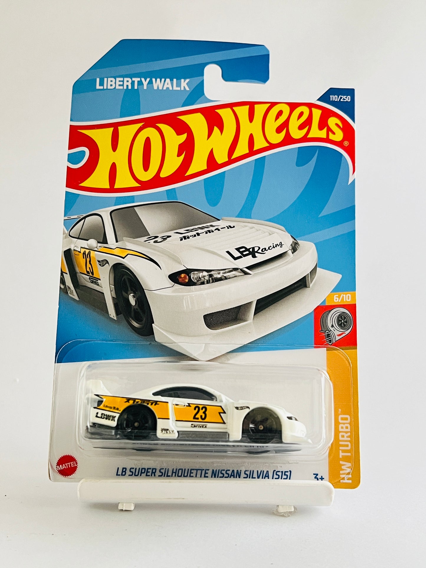 LB SUPER SILHOUETTE NISSAN SILVIA (S15) - WHITE - 3D - Its Fun- Hot wheels - matchbox - diecast