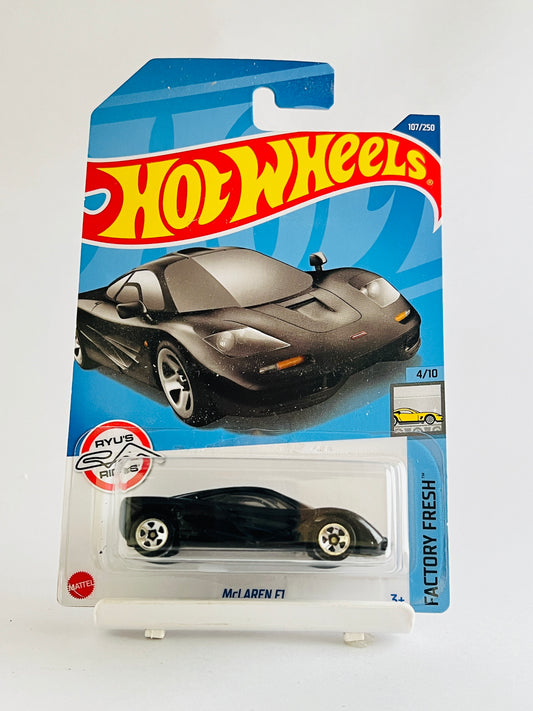 MCLAREN F1 - BLACK - 4A - Its Fun- Hot wheels - matchbox - diecast