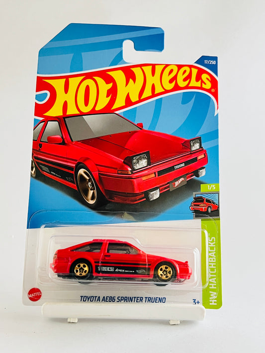TOYOTA AE86 SPRINTER TRUENO - 4B - Its Fun- Hot wheels - matchbox - diecast