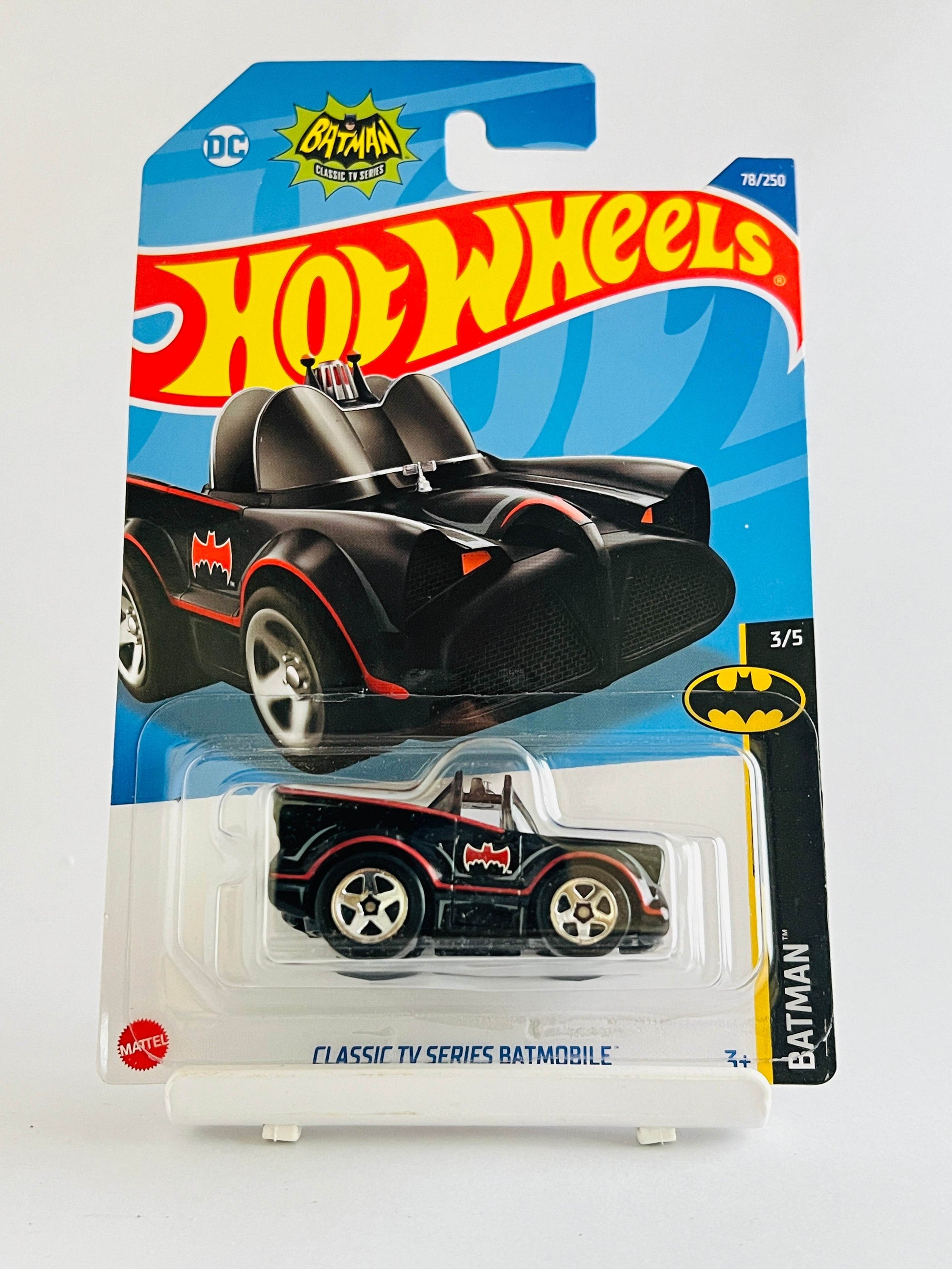 CLASSIC TV SERIES BATMOBILE TOONED - BLACK - 4A - Its Fun