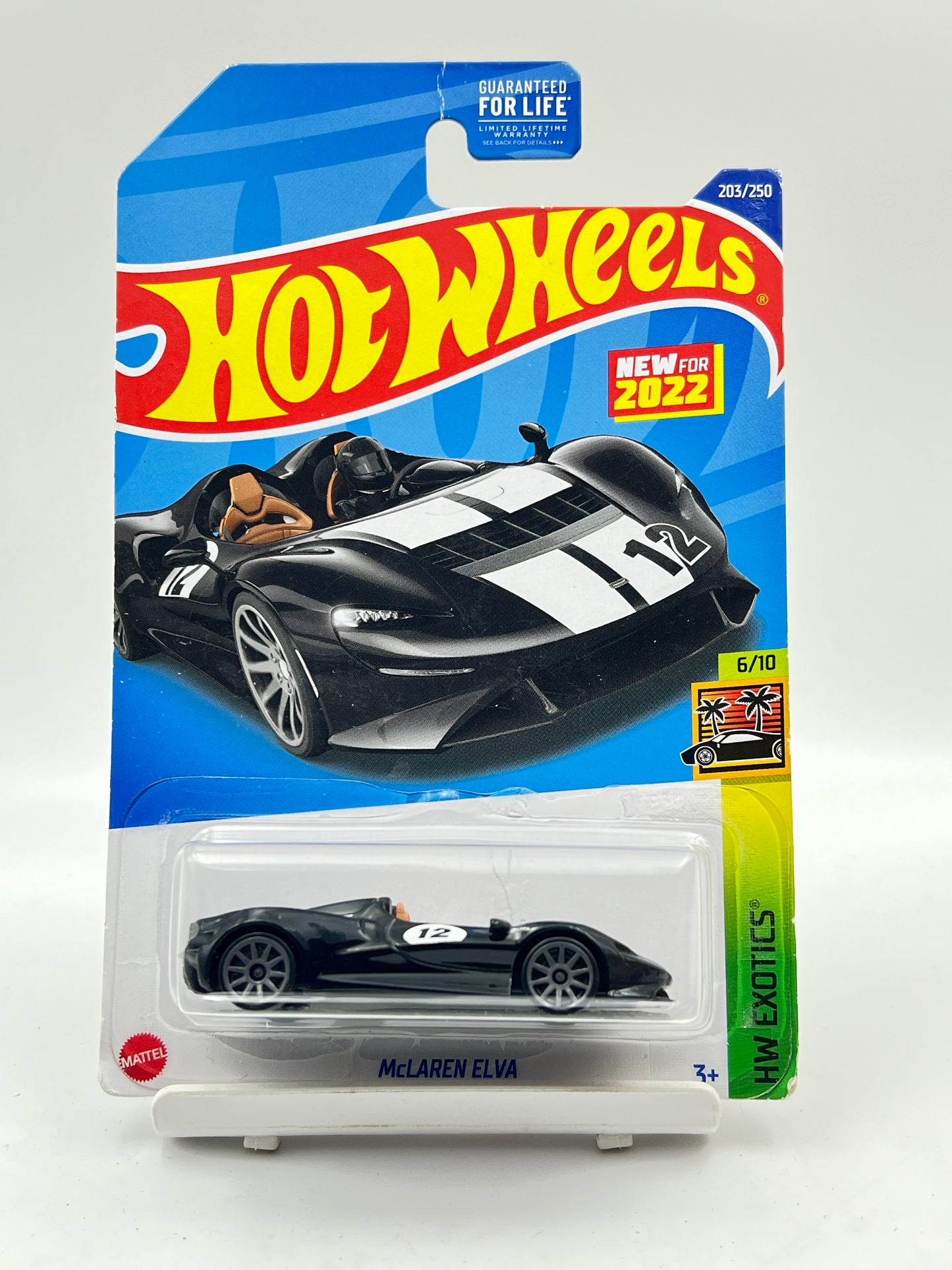 HOOK CREASE - HOT WHEELS - MCLAREN ELVA - 4E