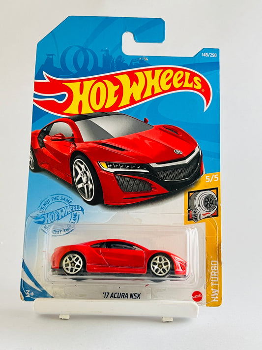 17 ACURA NSX - RED - 4C - Its Fun- Hot wheels - matchbox - diecast