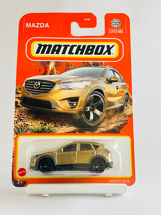 MAZDA CX-5 - GOLD - Its Fun- Hot wheels - matchbox - diecast