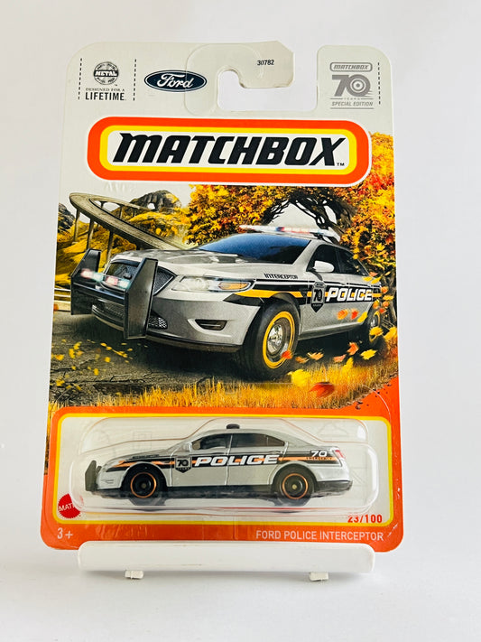 FORD POLICE INTERCEPTOR - Its Fun- Hot wheels - matchbox - diecast