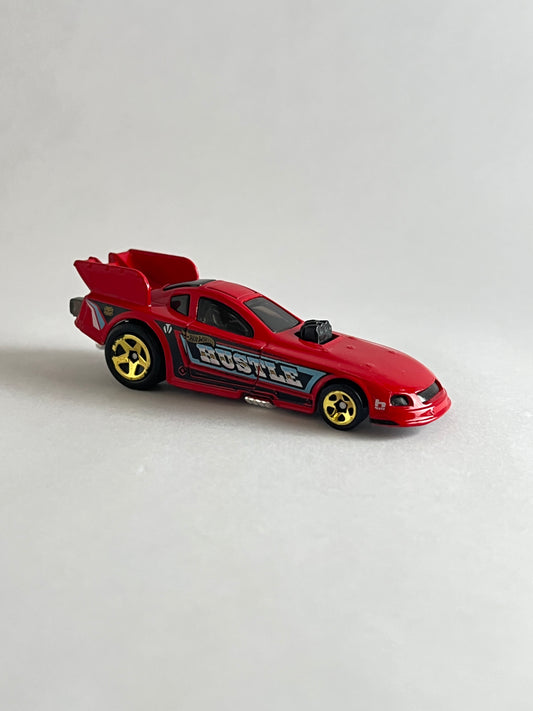 UNCARDED - HOTWHEELS - MUSTANG FUNNY CAR - Its Fun- Hot wheels - matchbox - diecast