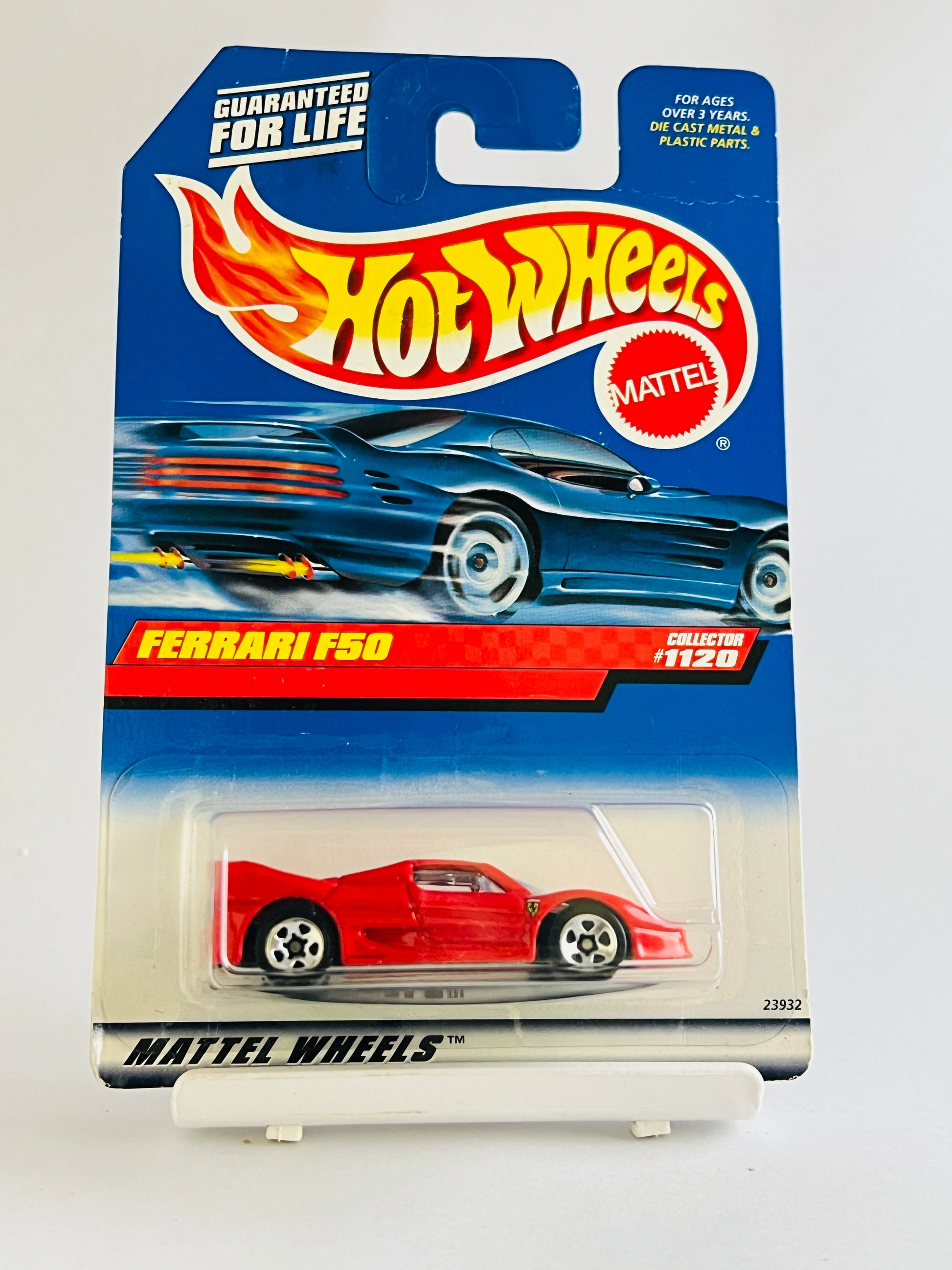 FERRARI F50 (SLIGHT CREASE AT TOP) -5B - Its Fun- Hot wheels - matchbox - diecast